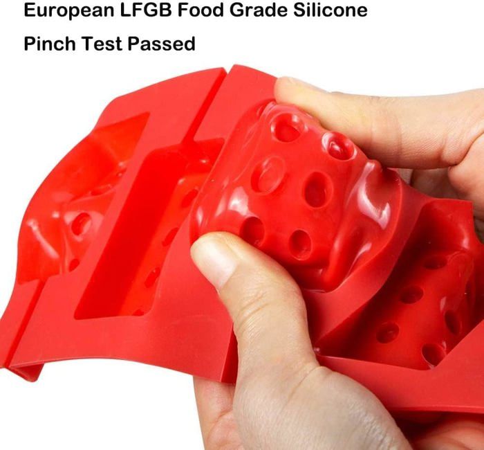 Dubaï Lot De 2 Moules à Chocolat En Silicone Profond Sans BPA Antiadhésif De Qualité Alimentaire Pour Chocolat, Praline, Bonbons