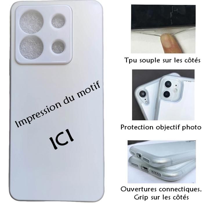 Coque Samsung Galaxy A16 4G/5G - Design Manga Panda Et Chat - Noire - Hydrogel TPU - Neuf
