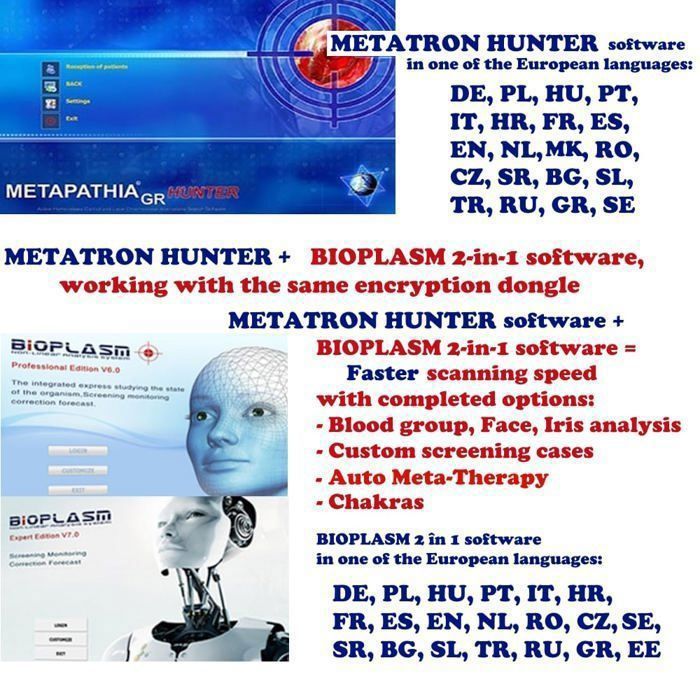 Scanner Metatron Scanner de biorésonance Metatron Hunter 4025 NLS, version 2026 ...