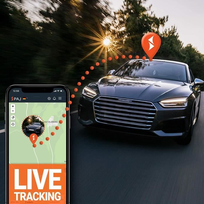 Traceur GPS POWER Finder 4G - Suivi EN DIRECT