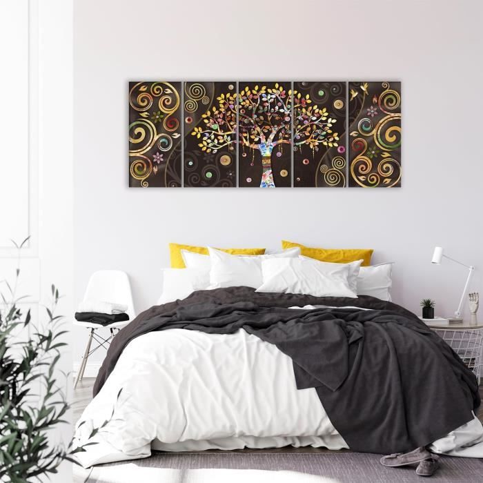 1art1 Quadro Su Tela Con Pastore Tedesco - Stampa Artistica 80x60 Cm Su Barella, Pronto Da Appendere, Made In Europe
