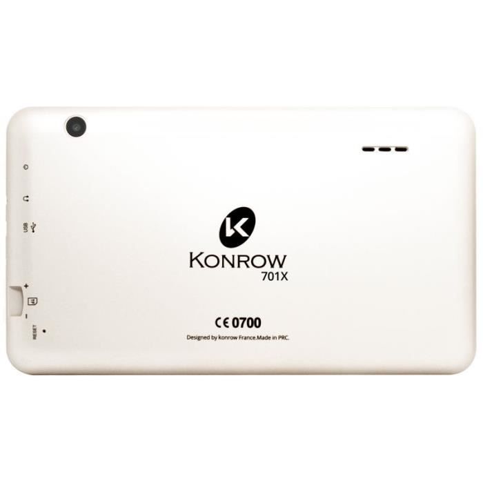 KONROW Tablette 7'' HD - RAM 1Go - Stockage1