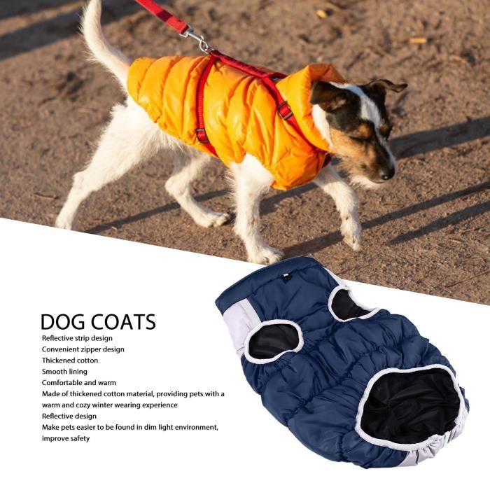 Manteau,Vêtements réfléchissants pour chiens d'hiver manteau chaud  imperméable pour animaux de compagnie veste chien - Type 1-5XL - Cdiscount