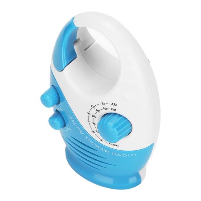 Radio Douche Résistante éclaboussures Radio Portable Douche Étanche Richeyty - AM/FM, 4 Niveaux Étanchéité, Avec Carte SD, Pour Salle De Bain Et Extérieur Radio Douche Résistante éclaboussures Radio Portable Douche Étanche Richeyty - AM/FM, 4 Niveaux Étanchéité, Avec Carte SD, Pour Salle De Bain Et Extérieur