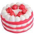 1pc jouet de gâteau à rebond lent belle faux ornement de pour enfants en bas âge   MOULE A GATEAU-MOULE DE PATISSERIE QUI8850-2