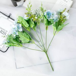 A Muium 1pc Plantes artificielles Plante succulente de Fleur Artificielle C/éramique Fausses Plantes Vertes pour Home Office Decor