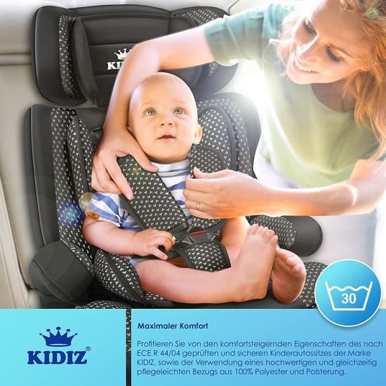 KIDIZ Siège auto enfant, siège auto enfant coque de siège auto 9