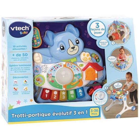 Vtech Trotti Portique Evolutif 3 En 1 Cdiscount Jeux Jouets Vtech Trotti Portique Evolutif 3 En 1 Cdiscount Jeux Jouets