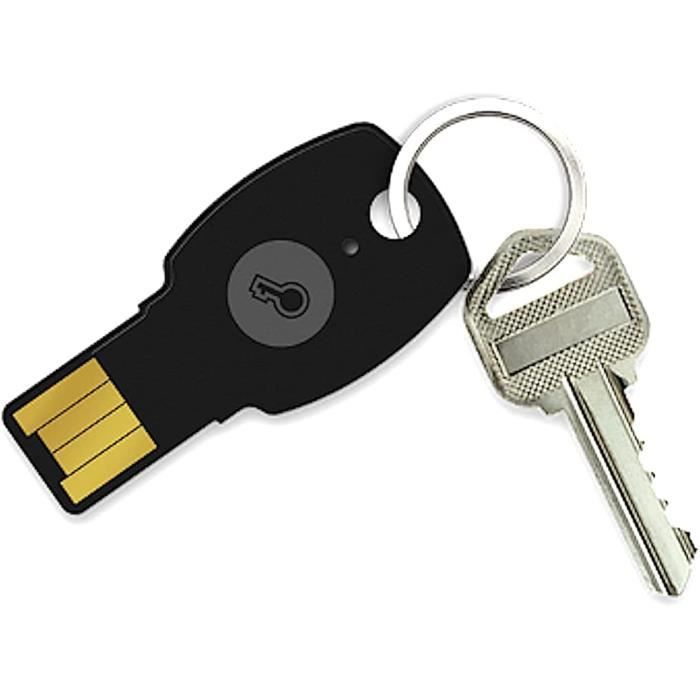 FIDO U2F–Clé de sécurité USB NFC et JavaCard, Couleur Anthracite[988]