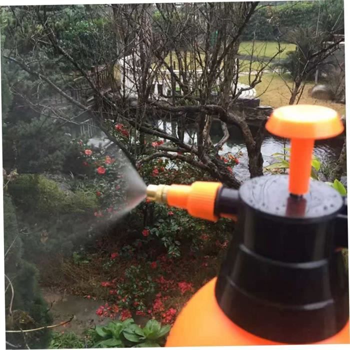 Pulvérisateur à pression à main avec buse réglable, pompe supérieure,  bouteille d'irrigation, arrosage du jardin - AliExpress
