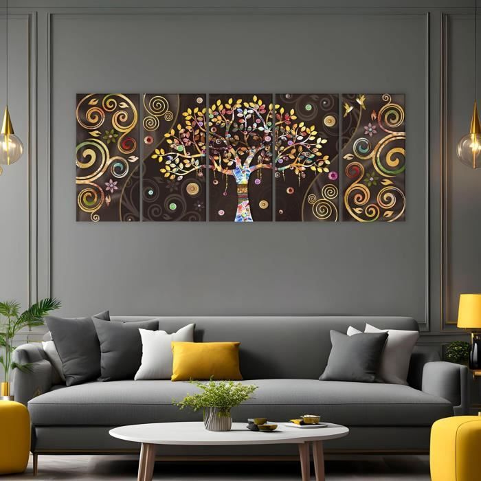 1art1 Quadro Su Tela Con Pastore Tedesco - Stampa Artistica 80x60 Cm Su Barella, Pronto Da Appendere, Made In Europe