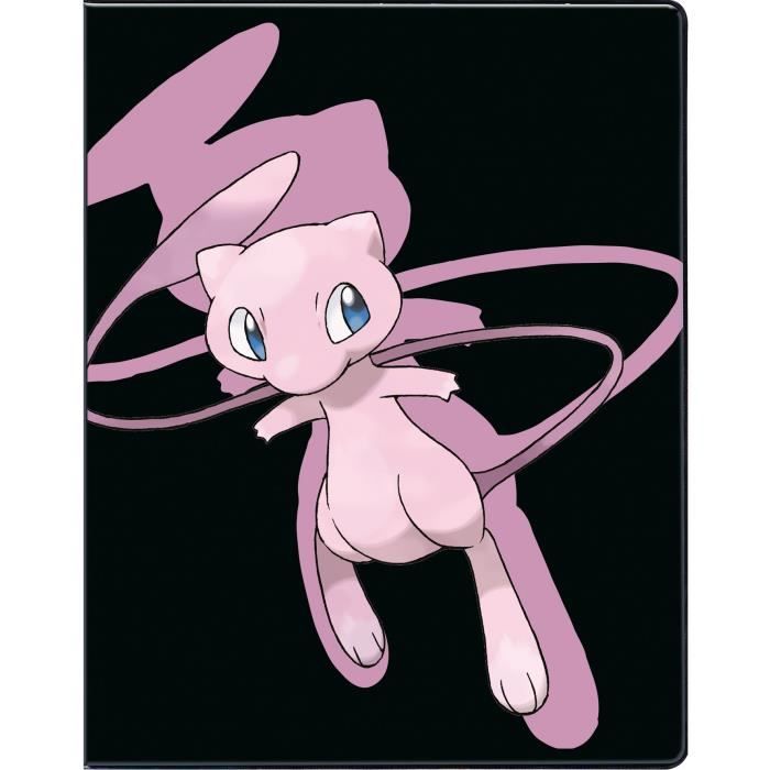 Cahier range-cartes Pokémon Mew Noir 180C - POKEMON - Pour collectionneurs  de 6 ans et plus - Cdiscount Jeux - Jouets