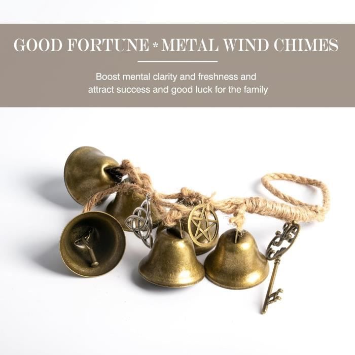 Cloches De Sorcière, Métal Carillons Éoliens Fait à La Main Cloche