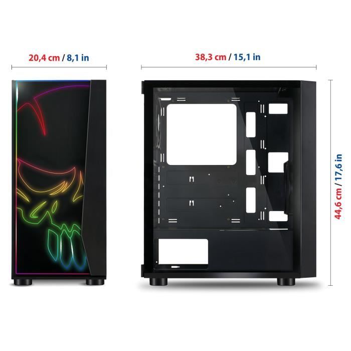 Ordinateur Pc Gamer Ghost AMD A6 9500 - Mémoire3