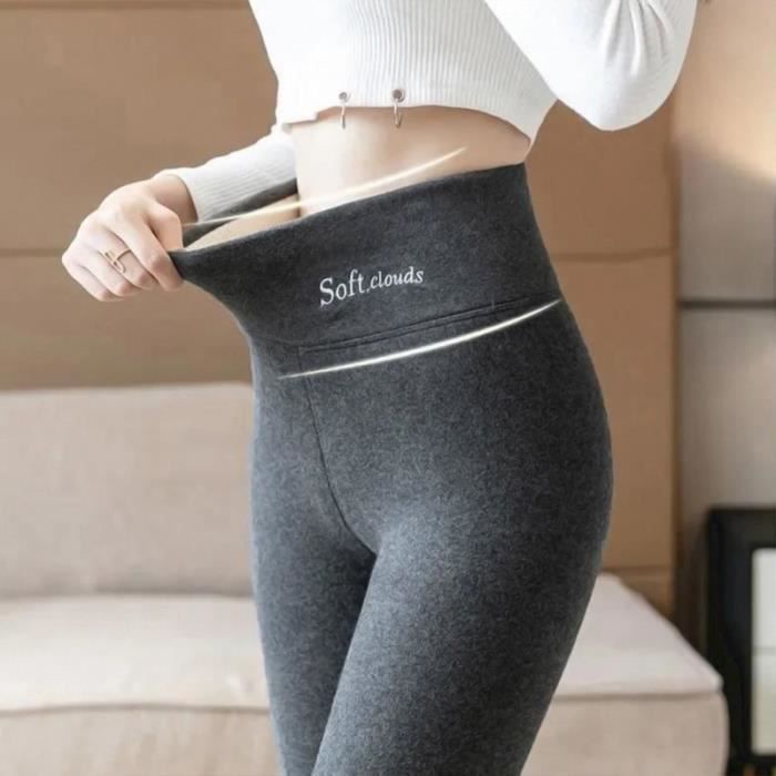 Legging clearance molletonné fille
