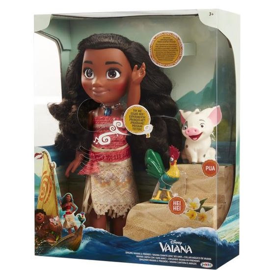 poupee vaiana chantante