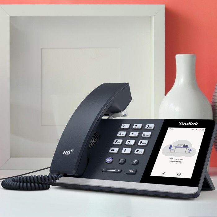 Téléphone IP Yealink MP50 Noir - Cdiscount Téléphonie