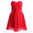 Fairy Couple Robe De Soiree Courte En Mousseline De Soie Bustier En Coeur Plisee Pour Le Mariage D0362 19 Rouge Achat Vente Robe De Ceremonie Cdiscount