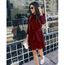 robe rouge de marque