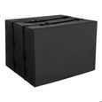 Housse de Climatiseur Extérieur-VEVOR-53x40x38 cm-Couverture de Protection de Climatiseur-pour Clim Extérieur