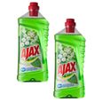 Ajax Fêtes des Fleurs Brin de Muguet Nettoyant Sols 1,25L - Lot de 2 flacons-0