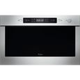 Four encastrable micro-ondes WHIRLPOOL AMW 439IX - 22L -  Multifonction - Grill - Inox-0