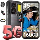 OUKITEL WP300 5G Smartphone Outdoor 36GB RAM 512GB ROM - 16000mAh, 108MP, Android 15, NFC, Robust - 3