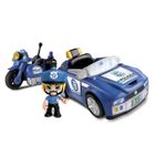 Véhicule de police PinyPon - Jouet d'action - Licence Pinypon - Gamme Pinypon