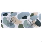 TAPIS MICROFIBRE IMPRIME 45X120 CM - FLOWERS - Tendance