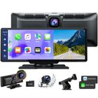 TOGUARD Autoradio CarPlay Voiture sans Fil Android 2.5K+1080P Auto 10.26" écran Tactile Bluetooth Navigation GPS