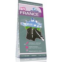 France ; FR2 ; carte routière indéchirable rect...