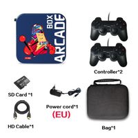 sans fil - Or rose - Console de jeu Arcade Box pour PS1, DC, N64, Classique, Rétro, 50000 + Jeux, Super Conso