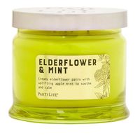 PARTYLITE - Pot à bougie 3 mèches Parfum : Elderflower & Mint