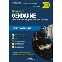 Concours Sous-officier de gendarmerie interne - 2023-2024