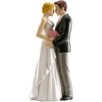Figurines pour gâteau de mariage - Couple classique