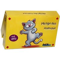 Jeu de cartes - JEUX FK - Mistigri des animaux - 16 paires d'animaux - 1 Mistigri - 15 min