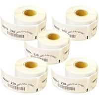 5x rouleau etiquettes seiko DYMO 99014 compatibles labels writer roll 54mm X 101mm