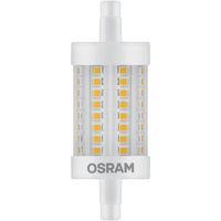 OSRAM Ampoule crayon LED 78 mm R7S 8 W équivalent à 75 W blanc chaud dimmable