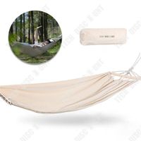 TD® Hamac extérieur balançoire portable camping anti-renversement champ extérieur fine toile tissée ferme sécurité chaise suspendue
