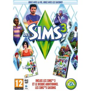 JEU PC Les Sims 3 + Les Sims 3 Saisons  / Jeu PC