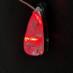 CAPOT - GRILLE Rouge - Panneau lumineux dynamique latéral pour cl