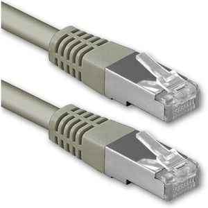 CÂBLE RÉSEAU  Câbles Ethernet - 1attack.de® 10m Gris 1 Stück Cat