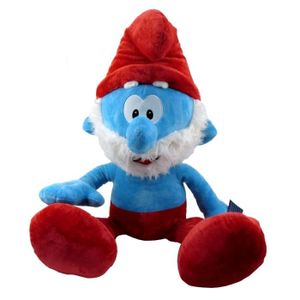 peluche schtroumpf geante