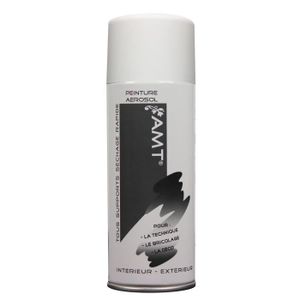 BOMBE DE PEINTURE Bombe de Peinture Blanc Mat 330ml - Spray Aérosol Décoration - BPA02