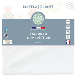 Matelas lit Parapluie - Marque - Rouge - 60x120 cm - Mousse HR respirante -  Cdiscount Puériculture & Eveil bébé