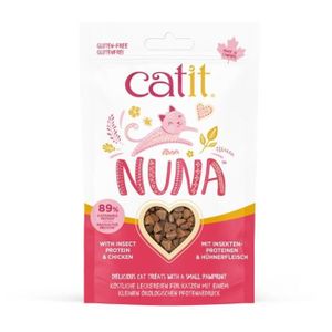 FRIANDISE Catit Nuna Snack Insect Protein Snack avec du poulet | 60 GR