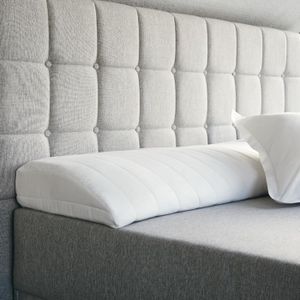 TRAVERSIN Dreamway - Traversin Pupitre Latex - 140 cm - Traversin latex - Confort ferme - Housse 100% coton