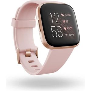 BRACELET D'ACTIVITÉ FITBIT VERSA 2 montre Rose cuivré / Rose pétale