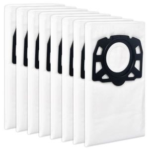 10 sachet filtre ouate compatible avec les aspirateurs multifonctions des  séries wd4, wd5, wd6 et wd6 premium adapté pour kärcher 2.863-006.0 de -  Sac aspirateur à la Fnac