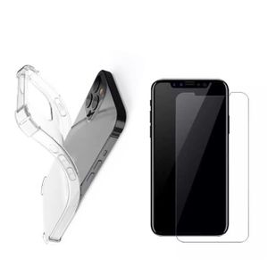 Verre Trempé IPhone 12 Pro Max Classic 9H - Protection Dure - Marque HTS - Neuf Sous Blister